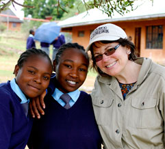Barbara Rick in South Africa